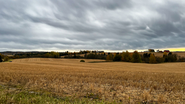 Åker ved Ullensaker kirke