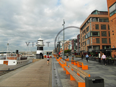 Løpetur på Aker Brygge
