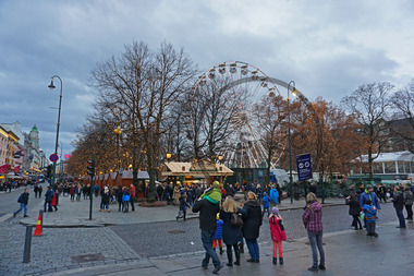 Jul på Karl Johan                               