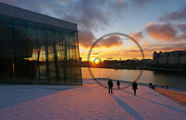 Vintersol på Operaen
