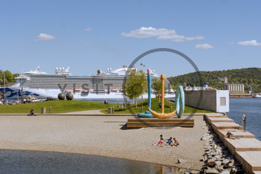 Stranden bak Astrup Fearnley Museet