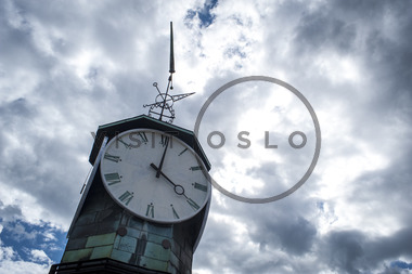 Klokketårnet på Aker Brygge