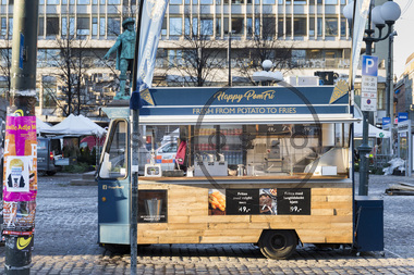 Matvogn på Stortorget