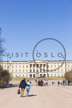 Vår på Slottsplassen