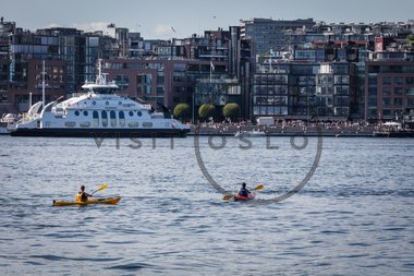 Kayak på Oslofjorden