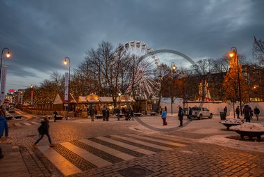 Julemarked på Karl Johans gate