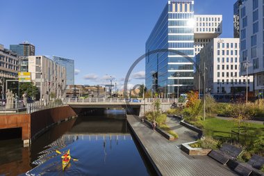 Akerselva ved Bispevika