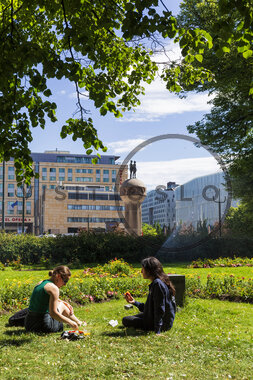 Paléhaven park like ved Oslo sentralstasjon