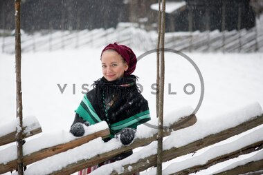Vinter på Norsk Folkemuseum 