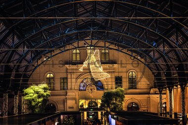 Jul på Oslo sentral stasjon