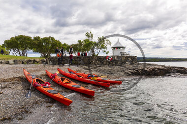 Kayaker ved Bygdøynes