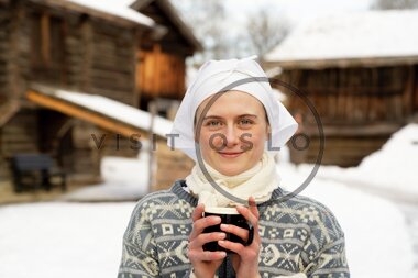 Vinter på Norsk Folkemuseum 