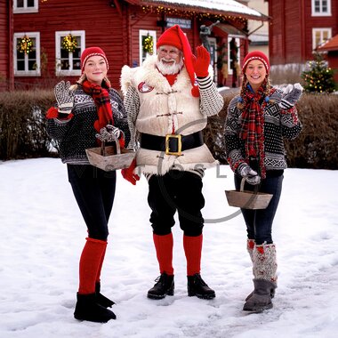 Jul på Hadeland Glassverk