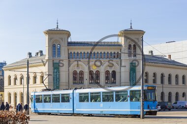 Trikken foran Nobels Fredssenter