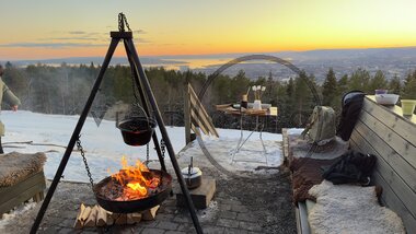Bålpanne på Grefsenkollen