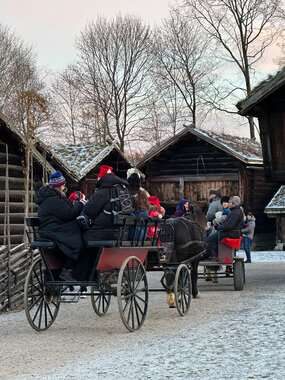 Julemarket på Norsk folkemuseum
