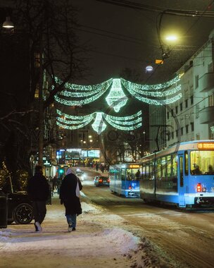 Jul på Bogstadveien