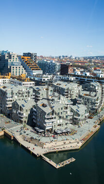 Utsikt mot bjørvika