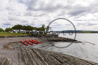 Kayaker ved Bygdøynes