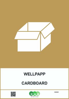 Module label cardboard Module label cardboard