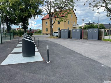 Installation UWS & Kärlgarage Norrmalmskolan 