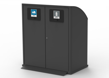 Container garage Kärlgarare 660L 