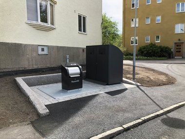 UWS Evolution L + Container garage 2x370L 