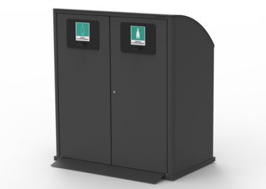 Container garage Kärlgarare 660L 