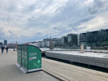 Container garage Lindholmspiren