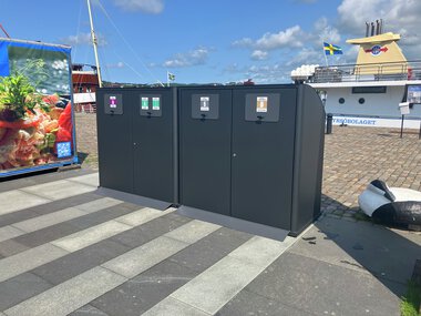 Container garage Göteborg Stenpiren