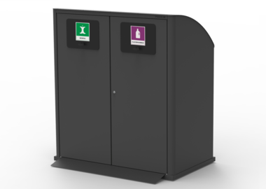 Container garage Kärlgarare 660L 