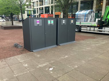 Container garage Göteborg Centralen Nordstan