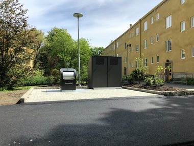 UWS Evolution L + Container garage 2x370L 