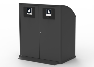 Container garage Kärlgarare 660L 