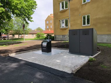 UWS Evolution L + Container garage 2x370L 