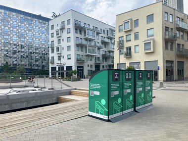 Container garage Lindholmspiren