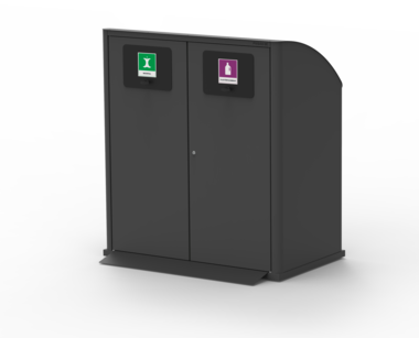 Container garage Kärlgarare 660L 