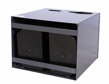 Steel Cabinet for battery and light bulbs