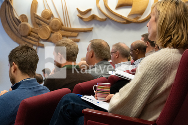 Publikum på Sjøkartkonferansen 2023