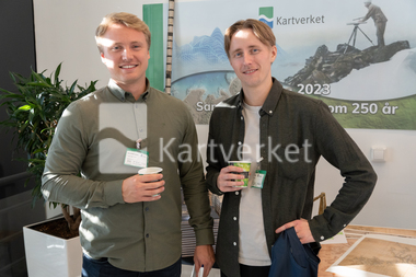 Studenter på sjøkartkonferansen