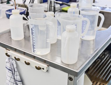 At the lab and SHEQ at Arlöv sugar factory