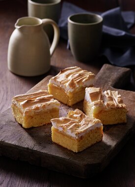 cake with meringue top