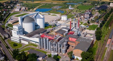 Chełmża from above