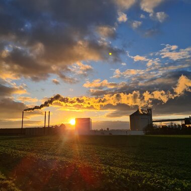 Sunrise over Örtofta