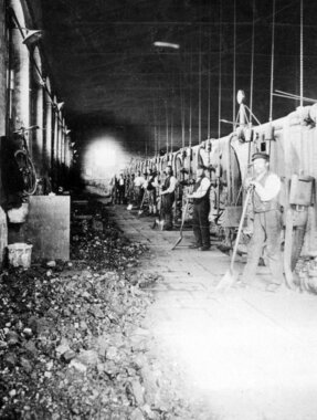 Fyrpladsen Nykobing Sukkerfabrik omkring århundredeskiftet