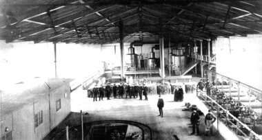 Fabrikshallen Nykøbing Sukkerfabrik, 1890
