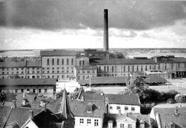Sukkerfabrikken Nykøbing ca 1925