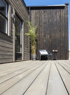 Concise Terrassebord 28x120, grå