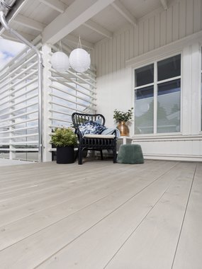 Concise Terrassebord 28x120, grå