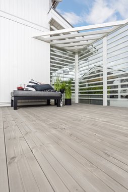 Terrassebord Strix 28x120, grå